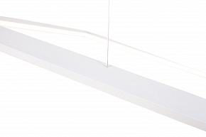 Подвесная светодиодная люстра TLCU1 Luchera квадратная в стиле лофт. Размер сторон 52 см