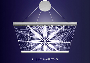 Светодиодная люстра ART-L4 «Геометрия» Luchera. Размер 62х50 см