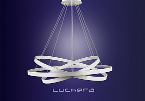Комплект: TLRU3. Люстра с диаметр колец: 50,60 и 70см + TBRU1 (2шт). Бра диаметр: 40см