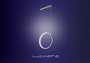 Светодиодная подвесная люстра вертикальное кольцо TLRU1-02 Luchera. Диаметр от 30 до 70 см