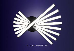Светодиодная потолочная люстра TLCI8 Luchera "Веер". Длина линии 51 см