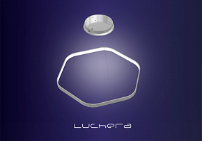 Светодиодная подвесная люстра TLHEC1 Шестиугольник 64 см